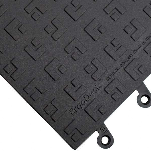 Wearwell - 1 10-Piece 18" Long x 18" Wide x 7/8" Thick, Anti-Fatigue Modular Matting System - Eagle Tool & Supply