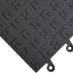 Wearwell - 1 10-Piece 18" Long x 18" Wide x 7/8" Thick, Anti-Fatigue Modular Matting System - Eagle Tool & Supply