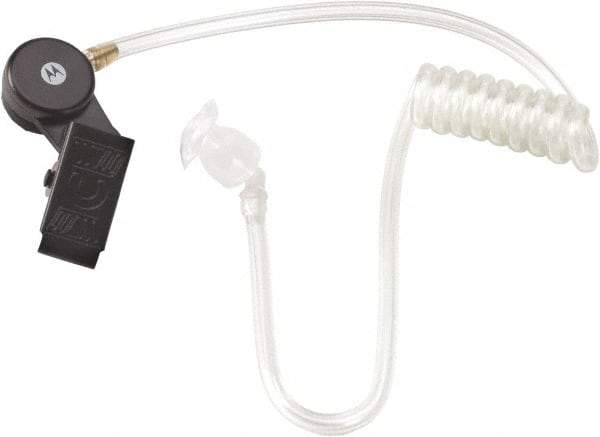 Motorola - Replacement Acoustic Tube - Clear, Use with Motorola HKLN 4601 - Eagle Tool & Supply