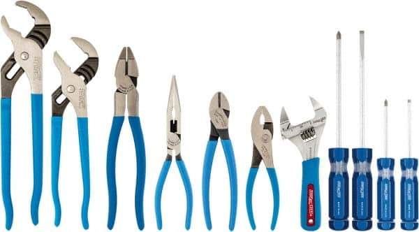 Channellock - 11 Piece Professional Tool Set - Eagle Tool & Supply