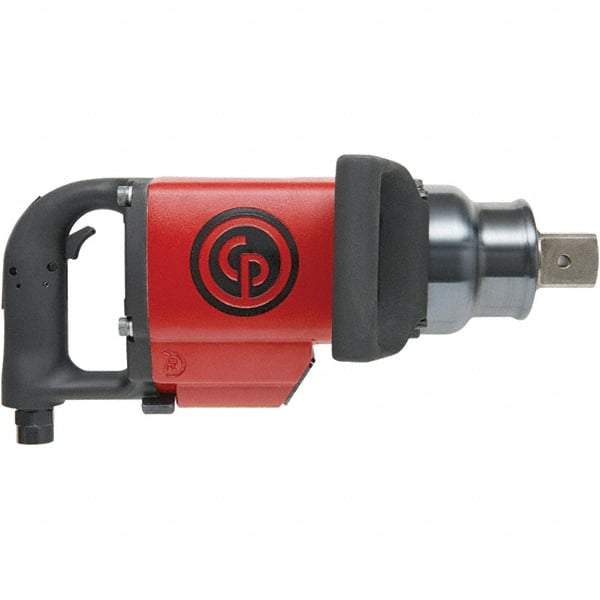 Chicago Pneumatic - 1-1/2" Drive, 3,500 RPM, 3,600 Ft/Lb Torque Impact Wrench - D-Handle, 51.5 CFM, 90 psi, 1/2" NPT Inlet - Eagle Tool & Supply