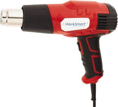 Value Collection - 572 to 932°F Heat Setting, Heat Gun - 120 Volts, 12.5 Amps, 1,500 Watts, 6' Cord Length - Eagle Tool & Supply