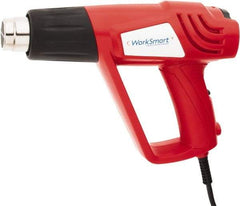 Value Collection - 122 to 1,022°F Heat Setting, Heat Gun - 120 Volts, 12.5 Amps, 1,500 Watts, 6' Cord Length - Eagle Tool & Supply