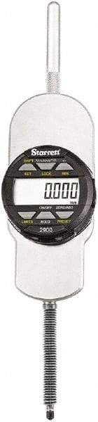 Starrett - Electronic Drop Indicators Minimum Measurement (Decimal Inch): 0.0000 Minimum Measurement (mm): 0.00 - Eagle Tool & Supply