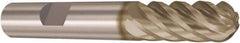 Seco - 10mm Diam, 26mm LOC, 6 Flute Solid Carbide Ball End Mill - HXT Finish, Single End, 72mm OAL, 4.5mm Shank Diam, Spiral Flute - Eagle Tool & Supply