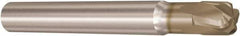 Seco - 6mm, 4 Flute, Single End, Solid Carbide, 3mm Corner Radius End Mill - 100mm OAL, 10° Helix, Right Hand Flute, 3mm LOC, Right Hand Cut, - Eagle Tool & Supply