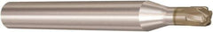 Seco - 2mm, 4 Flute, Single End, Solid Carbide, 1mm Corner Radius End Mill - 50mm OAL, 10° Helix, Right Hand Flute, 1mm LOC, Right Hand Cut, 16mm Extended Reach - Eagle Tool & Supply