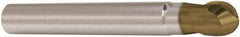 Seco - 10mm, 2 Flute, Single End, Solid Carbide, 5mm Corner Radius End Mill - 80mm OAL, 28° Helix, Right Hand Flute, 10mm LOC, Right Hand Cut, 20mm Extended Reach - Eagle Tool & Supply