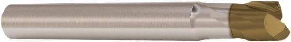 Seco - 12mm, 6 Flute, Single End, Solid Carbide, 3mm Corner Radius End Mill - 75mm OAL, 28° Helix, Right Hand Flute, 12mm LOC, Right Hand Cut, 24mm Extended Reach - Eagle Tool & Supply