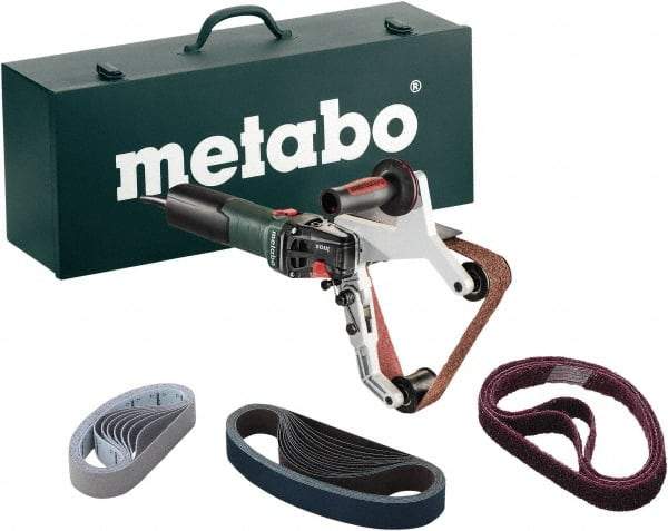 Metabo - 1-1/2 x 30", 2,400 to 8,900 RPM Air Belt Sander - 0.25 hp, 1,650 to 5,500 SFPM - Eagle Tool & Supply