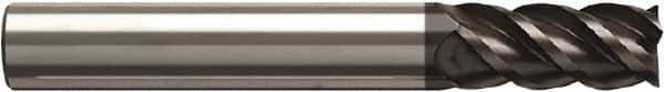 Seco - 25mm, 50mm LOC, 25mm Shank Diam, 125mm OAL, 4 Flute, Solid Carbide Square End Mill - Single End, NXT Finish, Helical Flute, Centercutting, Right Hand Cut, Right Hand Flute, Series JS514 - Eagle Tool & Supply
