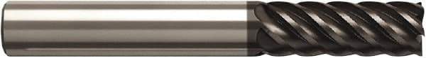 Seco - 16mm, 30mm LOC, 16mm Shank Diam, 92mm OAL, 6 Flute, Solid Carbide Square End Mill - Single End, NXT Finish, Helical Flute, 45° Helix, Centercutting, Right Hand Cut, Right Hand Flute, Series JS520 - Eagle Tool & Supply