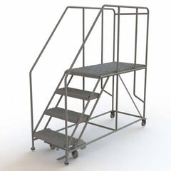 TRI-ARC - Rolling & Wall Mounted Ladders & Platforms Type: Rolling Work Platform Style: Steel Work Platform - Eagle Tool & Supply