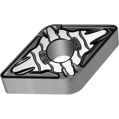 Walter - DNMG443 RM5 Grade WSM20S Carbide Turning Insert - 55° Diamond, 1/2" Inscr Circle, 1/4" Thick, 3/64" Corner Radius - Eagle Tool & Supply