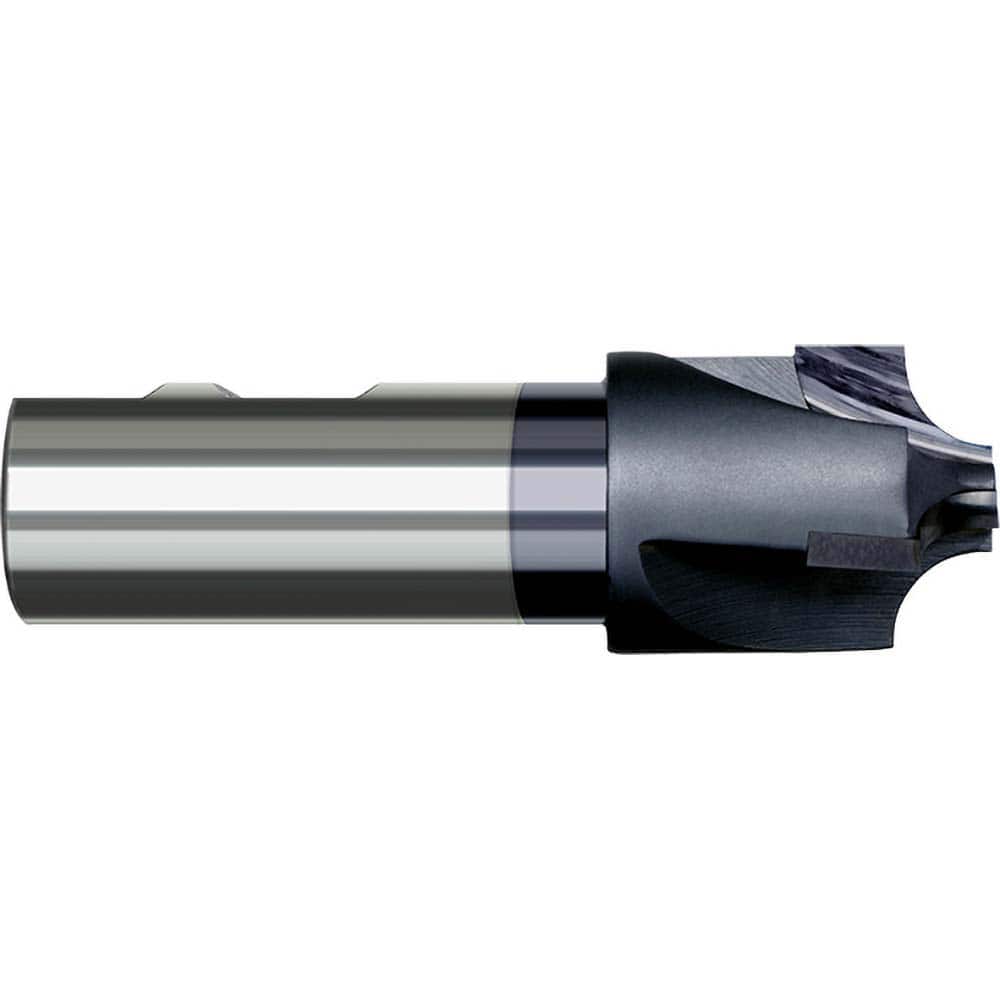 Harvey Tool - Corner Rounding End Mills; Material: Carbide Tipped ; Single or Double End: Single ; Radius (Inch): 5/8 ; Radius (Decimal Inch): 0.6250 ; Mill Diameter (Inch): 2 ; Mill Diameter (Decimal Inch): 2.0000 - Exact Industrial Supply