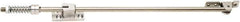 GLYNN-JOHNSON - 26" Long Satin Chrome Door Holder - Grade 1, 26" Stem Length - Eagle Tool & Supply