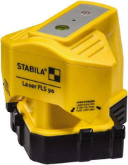 Stabila - 2 Beam 490' Max Range Cross Line Level - Red Beam, 3/16" at 50' Accuracy, Battery Included - Eagle Tool & Supply