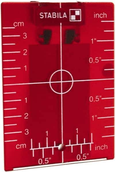 Stabila - Laser Level Target Plate - Use with LAR200, LAR250 - Eagle Tool & Supply