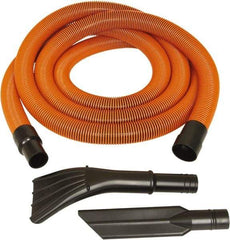 Flexaust - 12' Hose Length, Accessory Kit - Use With All Vacuums with Inlet - Eagle Tool & Supply