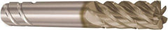 Seco - 10mm, 6 Flute, Single End, Solid Carbide, 0.5mm Corner Radius End Mill - 72mm OAL, 38° Helix, Right Hand Flute, 26mm LOC, Right Hand Cut - Eagle Tool & Supply
