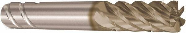 Seco - 20mm, 6 Flute, Single End, Solid Carbide, 0.5mm Corner Radius End Mill - 121mm OAL, 38° Helix, Right Hand Flute, 62mm LOC, Right Hand Cut - Eagle Tool & Supply