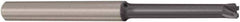 Seco - 2mm, 4 Flute, Single End, Solid Carbide, 0.3mm Corner Radius End Mill - 80mm OAL, 0° Helix, Right Hand Flute, 0.25mm LOC, Right Hand Cut, 28mm Extended Reach - Eagle Tool & Supply