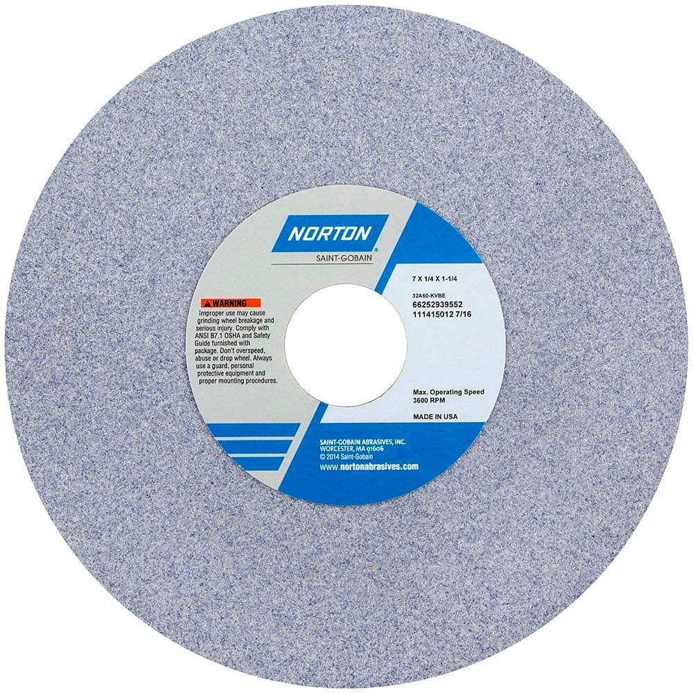 Norton - Tool & Cutter Grinding Wheels Wheel Type: Type 1 Wheel Diameter (Inch): 7 - Eagle Tool & Supply