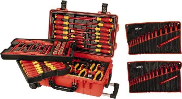 Wiha - 112 Piece Insulated Hand Tool Set - Comes in Box - Eagle Tool & Supply