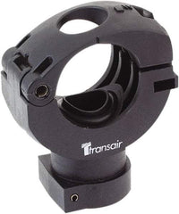 Transair - 1-1/2" ID, 40mm OD, Bracket - Plastic, 232 Max psi, 1/2 Female NPT, 3-15/16" Long - Eagle Tool & Supply