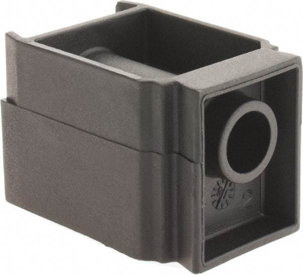 Transair - 7/16" OD, Spacer Block for Pipe Clips - Plastic, 232 Max psi, 1-3/16" Long - Eagle Tool & Supply