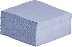 NuTrend Disposables - 1/4 Fold General Purpose Wipes - Poly Pack, 12" x 13" Sheet Size, Blue - Eagle Tool & Supply