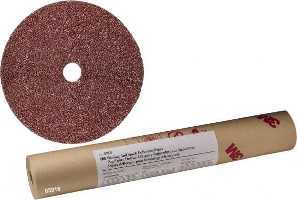 3M - 4-1/2" Diam 36+ Grit Fiber Disc - Very Coarse Grade, Ceramic, 13,300 Max RPM, Series 982C - Eagle Tool & Supply
