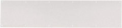 IVES - 34" Long x 8" High Stainless Steel Kickplate - Satin Chrome Finish - Eagle Tool & Supply