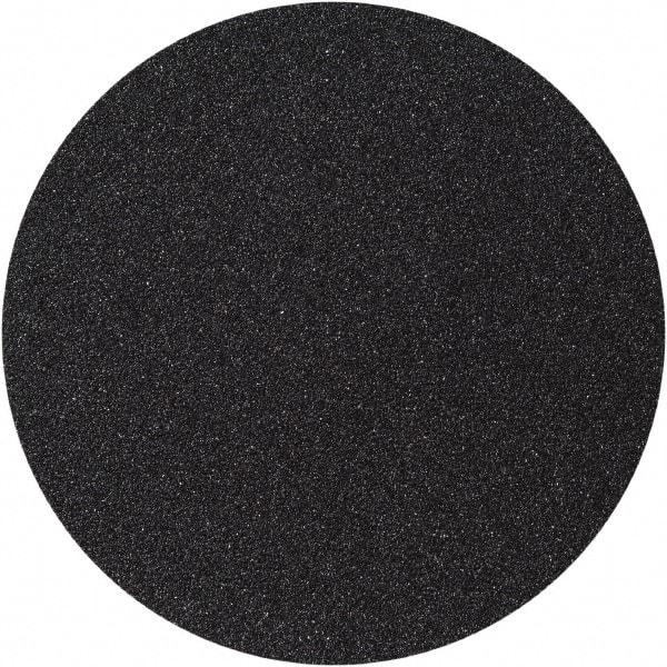Camel Grinding Wheels - 8" Diam, 400 Grit Silicon Carbide Adhesive PSA Disc - Super Fine Grade, Black, C Weighted Backing, Flexible - Eagle Tool & Supply