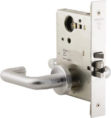 Schlage - Storeroom Lever Lockset for 1-3/4" Thick Doors - Exact Industrial Supply