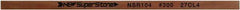 Value Collection - Flat Ceramic Finishing Stick - 100mm Long x 0.5mm Wide x 6mm Thick, 300 Grit - Eagle Tool & Supply