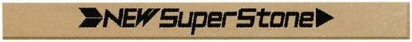 Value Collection - Flat Ceramic Finishing Stick - 40mm Long x 1mm Wide x 6mm Thick, 180 Grit - Eagle Tool & Supply