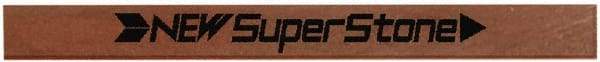 Value Collection - Flat Ceramic Finishing Stick - 40mm Long x 1mm Wide x 4mm Thick, 300 Grit - Eagle Tool & Supply