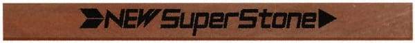 Value Collection - Flat Ceramic Finishing Stick - 40mm Long x 1mm Wide x 6mm Thick, 300 Grit - Eagle Tool & Supply