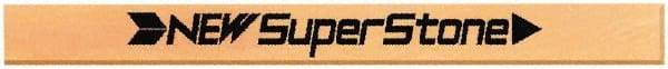 Value Collection - Flat Ceramic Finishing Stick - 40mm Long x 1mm Wide x 6mm Thick, 400 Grit - Eagle Tool & Supply