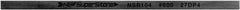 Value Collection - Flat Ceramic Finishing Stick - 100mm Long x 0.5mm Wide x 4mm Thick, 600 Grit - Eagle Tool & Supply