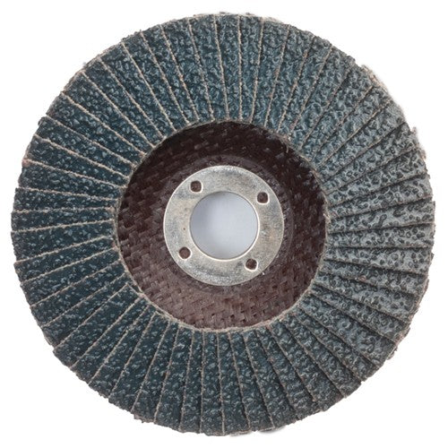 4″ × 5/8″ Flap Disc BlueFire Type 29 Fiberglass Plate 36 Grit - Eagle Tool & Supply