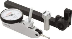 SPI - 8 Piece, 0" to 0.03" Measuring Range, 1-1/4" Dial Diam, 0-15-0 Dial Reading, White Dial Test Indicator Kit - 0.0005" Accuracy, 0.64" Contact Point Length, 0.079" Ball Diam, 0.0005" Dial Graduation - Eagle Tool & Supply
