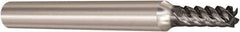 Seco - 5mm, 5 Flute, Single End, Solid Carbide, Corner Chamfer End Mill - 57mm OAL, 48° Helix, Right Hand Flute, 12.5mm LOC, Right Hand Cut - Eagle Tool & Supply