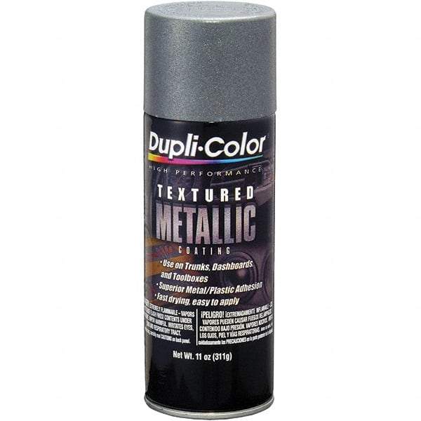 Dupli-Color - Charcoal Textured Metallic Automotive Topcoat - 11 oz Aerosol Can - Eagle Tool & Supply