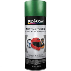 Dupli-Color - Metal Specks Shimmering Green Automotive Topcoat - 11 oz Aerosol Can - Eagle Tool & Supply