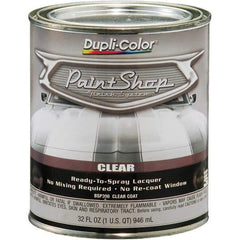 Dupli-Color - Clear Gloss Topcoat Automotive Topcoat - 1 Qt Can - Eagle Tool & Supply