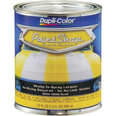 Dupli-Color - Chrome Yellow Automotive Topcoat - 1 Qt Can - Eagle Tool & Supply