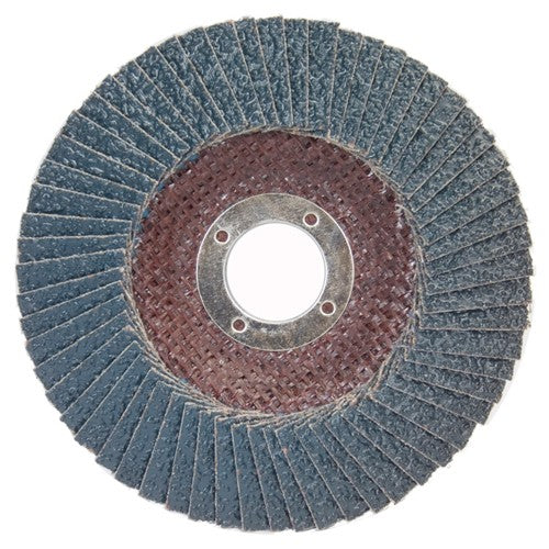 6″ × 7/8″ Flap Disc BlueFire Type 29 Fiberglass Plate 80 Grit - Eagle Tool & Supply