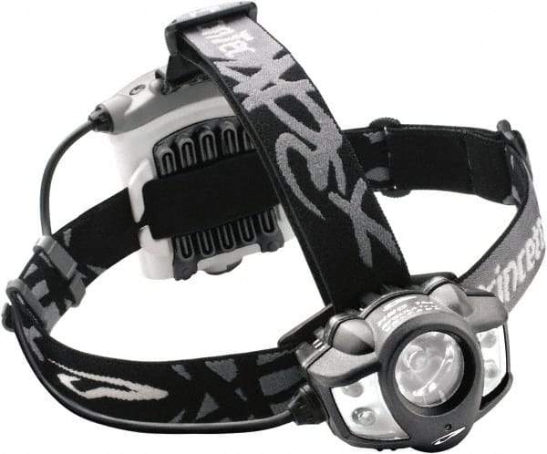 Princeton Tec - White LED Bulb, 550 Lumens, Hands-free Flashlight - Black Plastic Body, 4 AA Alkaline Batteries Included - Eagle Tool & Supply